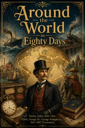Bìa sách Around the World in Eighty Days